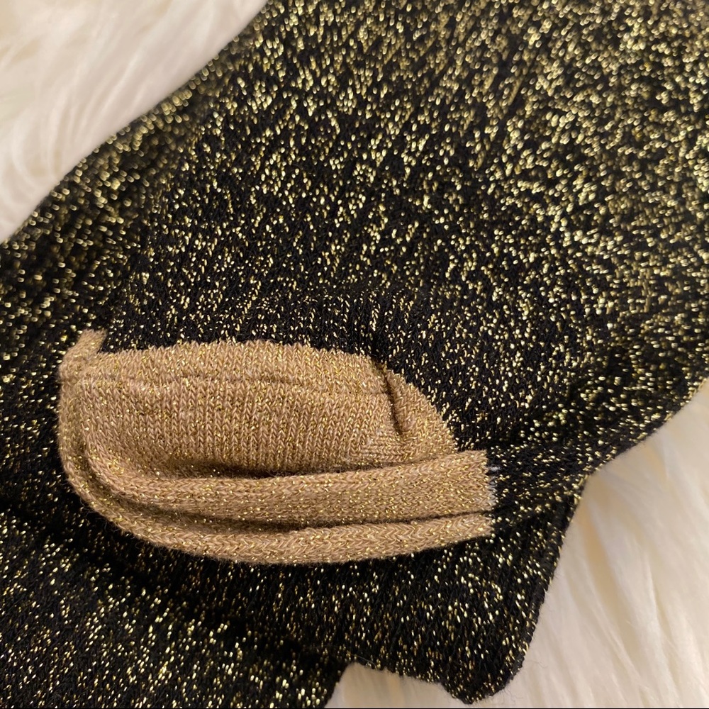 Kate Spade Metallic Over the Knee Socks - Picture 7 of 7